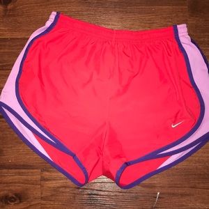 Red Nike Dri-Fit Shorts Size SM
